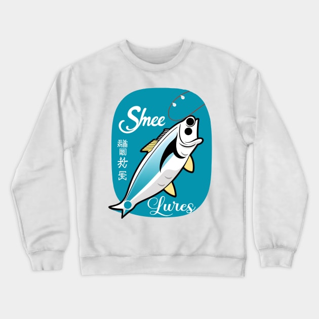 Shnee Lures Crewneck Sweatshirt by Jaymz Weiss Designz